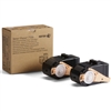 Xerox 106R02605 ( 106R2605 ) OEM Black Laser Toner Cartridge (Dual Pack)
